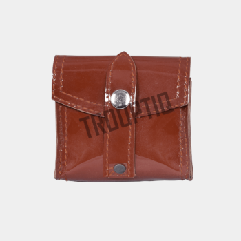 PATENT LEATHER BULLET POUCH